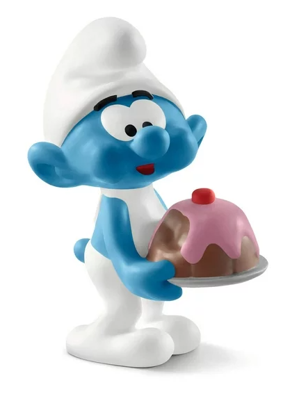 Schleich Greedy Smurf Toy Figure