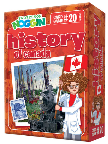 Professor Noggin's History of Canada Card Game