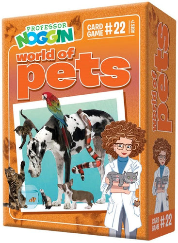 Professor Noggin's World of Pets Card Game