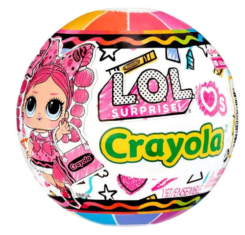 LOL SURPRISE DOLLS CRAYOLA TOTS