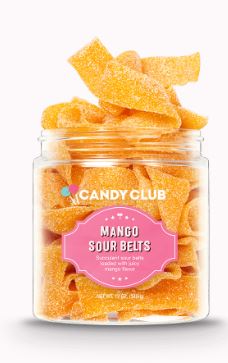 Mango Belts Candy Small Jar