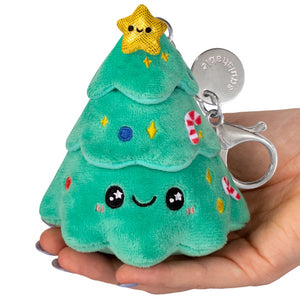 Micro Squishable Christmas Tree Keychain 3"