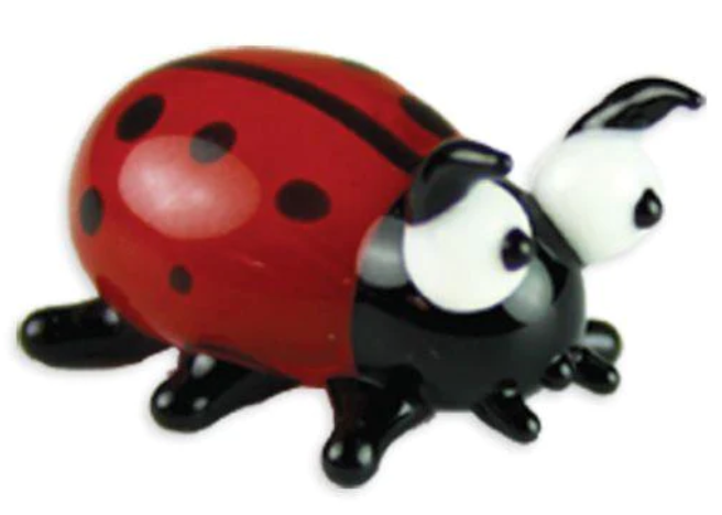 Mika the Ladybug Looking Glass Figurine