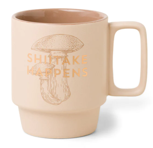 Designworks 12 oz Mug- Shitake Happens