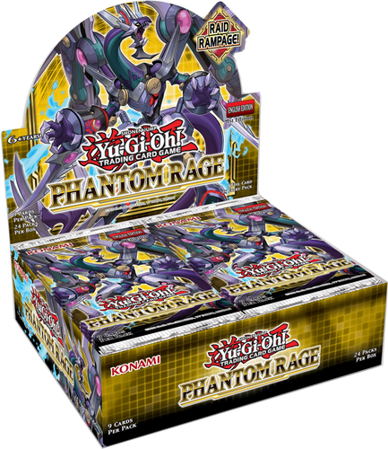 YuGiOh Phantom Rage Booster Pack, Single Pack