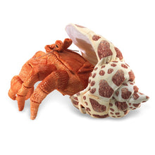 Load image into Gallery viewer, Folkmanis Hermit Crab Hand Puppet #2867