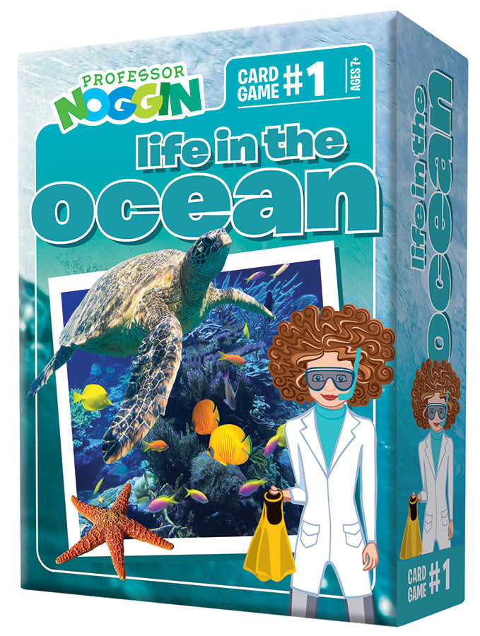 Professor Noggin's Life in the Ocean Card Game 2020 Edition