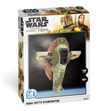 Load image into Gallery viewer, Boba Fett&#39;s Starfighter Paper Model Kit