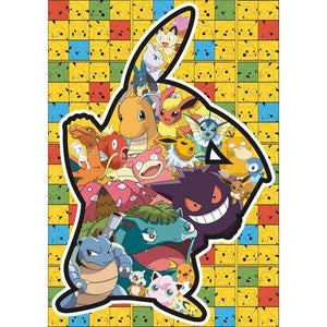 Pikachu Silhouette Pokemon 500 pc Puzzle