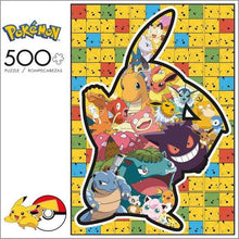 Load image into Gallery viewer, Pikachu Silhouette Pokemon 500 pc Puzzle