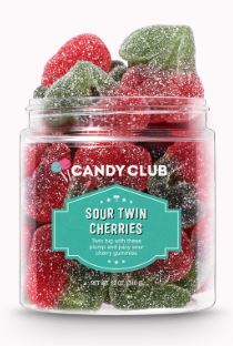 Sour Twin Cherries Candy Small Jar