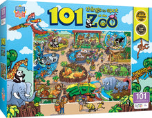 Load image into Gallery viewer, 101 Things to Spot - At the Zoo 100pc Puzzle